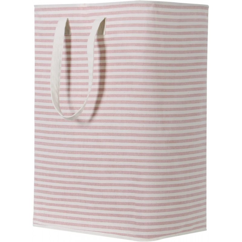 Foldable Moisture-proof Stripes Laundry Basket Dirty Clothes Basket Laundry Basket