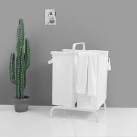 2-Tier Laundry Hamper 110L Large Oxford Clothes Ba..