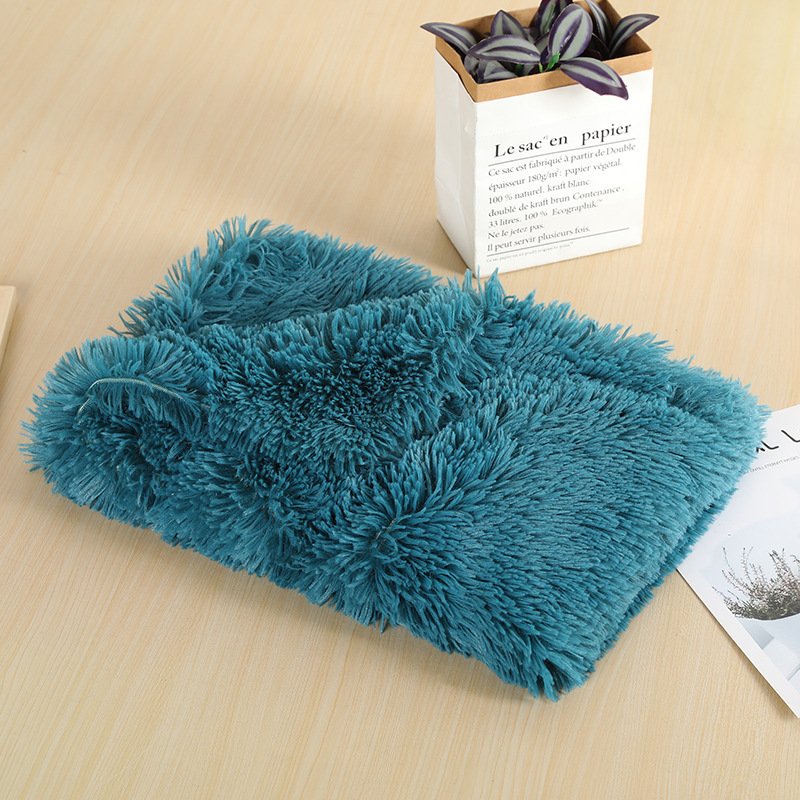 Dog Blanket cat dog pet nest mat double layer Plush in winter