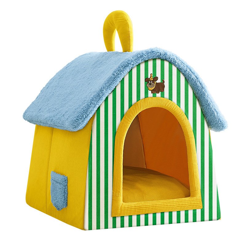 Pet Warm Sleeping Kennel All-Season Pet Bed