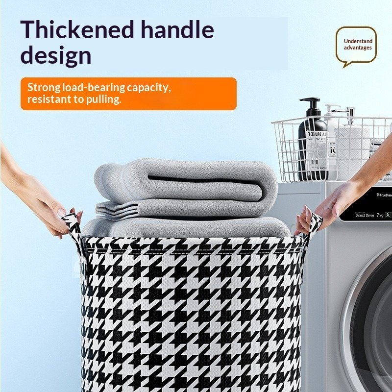 Household Foldable Waterproof Laundry Basket