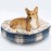 Cotton and linen warm doghouse