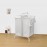 2-Tier Laundry Hamper 110L Large Oxford Clothes Basket Sorter With, Lid And Sorting Cards For Clothes & Toys Storage,White