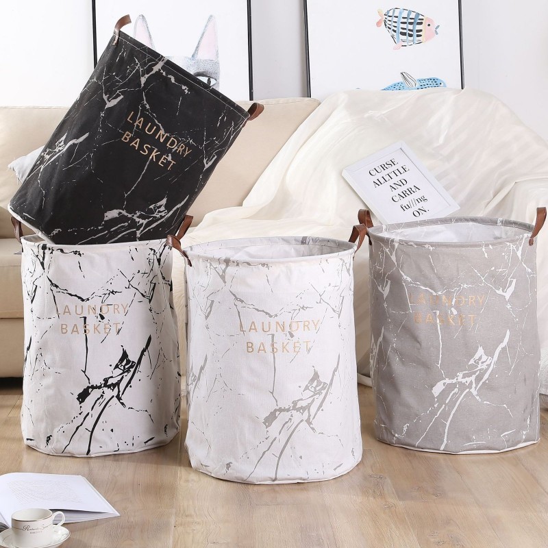 Laundry basket storage bucket
