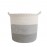 Cotton String Woven Laundry Basket Large Capacity Living Room Bedroom Toy Fabric Storage