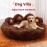 Plush Kennel Thickened Pet Bed Large Pet Mat