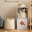 Laundry Basket Woven Cotton String Large Laundry Basket High Laundry Basket Foldable Basket