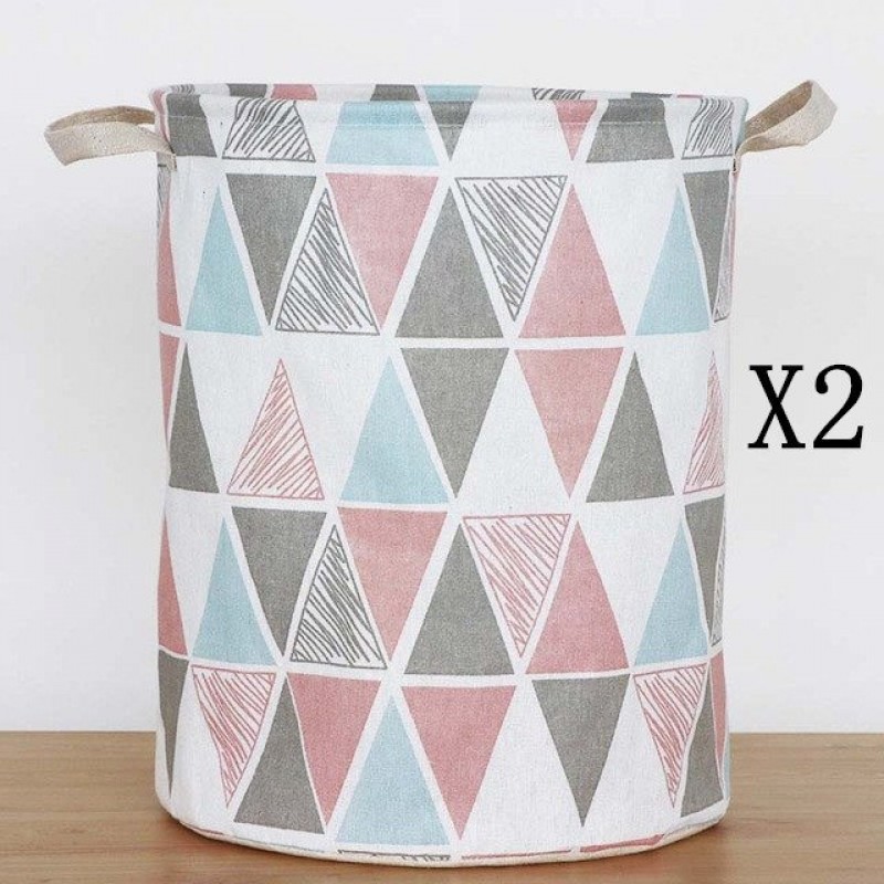 Clothing Laundry Basket Bag Foldable Laundry Basket With Large Capacity
