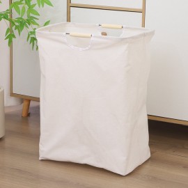 Cotton And Linen Laundry Basket Household Folding ..